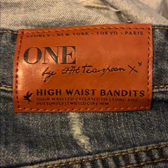 One Teaspoon High waisted denim shorts - Picture 4 of 4